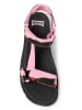 Camper Sandaletten in Schwarz/ Rosa