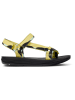 Camper Sandalen in Gelb/ Schwarz