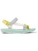 Camper Sandalen geel/grijs/wit