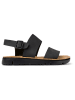 Camper Leder-Sandalen in Schwarz