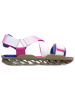 Camper Sandalen wit/lichtroze/blauw