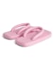Camper Leder-Zehentrenner in Rosa