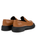 Camper Leren mocassins lichtbruin