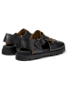 Camper Leder-Sandalen in Schwarz