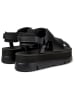 Camper Leder-Sandaletten in Schwarz