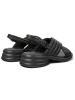 Camper Leder-Sandalen in Schwarz