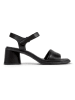 Camper Leder-Sandaletten in Schwarz