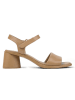 Camper Leder-Sandaletten in Beige