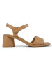 Camper Leder-Sandaletten in Beige