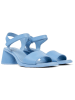 Camper Leren haksandalen lichtblauw