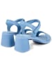 Camper Leder-Sandaletten in Hellblau