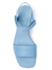 Camper Leder-Sandaletten in Hellblau