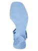 Camper Leder-Sandaletten in Hellblau