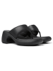 Camper Leren teenslippers zwart