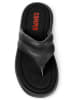 Camper Leren teenslippers zwart