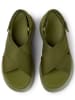 Camper Sandały w kolorze khaki na obcasie