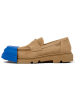 Camper Leren mocassins lichtbruin