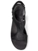 Camper Leren sandalen zwart
