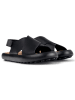 Camper Leder-Sandalen in Schwarz