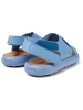 Camper Leder-Sandalen in Hellblau