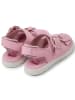 Camper Leder-Sandalen in Rosa