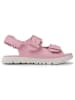 Camper Leder-Sandalen in Rosa