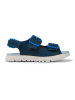 Camper Leder-Sandalen in Dunkelblau