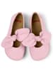 Camper Leder-Ballerinas in Rosa
