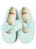 Camper Leder-Ballerinas in Türkis