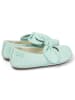 Camper Leder-Ballerinas in Türkis