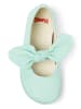 Camper Leder-Ballerinas in Türkis