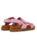 Camper Leren sandalen lichtroze