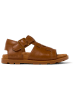 Camper Leder-Sandalen  in Hellbraun