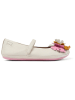 Camper Leren ballerina's met bandje wit