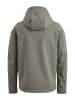 CAST IRON Softshelljacke "Rearpack" in Taupe