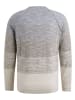 CAST IRON Pullover in Creme/ Grau/ Blau