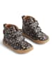 Wheat Leren winterboots zwart