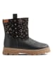 Wheat Leren winterboots zwart