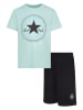 Converse 2-delige outfit donkerblauw/turquoise