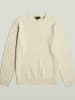 G-Star Sweter w kolorze kremowym