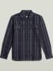 G-Star Blousejas blauw/groen/wit