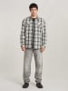 G-Star Hemd in Creme/ Schwarz/ Blau