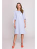 Stylove Kleid in Lila/ Hellblau