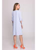 Stylove Kleid in Lila/ Hellblau