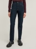 G-Star Spijkerbroek "Viktoria" - straight fit - donkerblauw