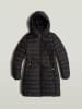 G-Star Steppmantel in Schwarz