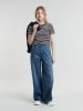 G-Star Shirt wit/donkerblauw