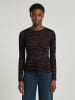 G-Star Longsleeve in Schwarz/ Lila