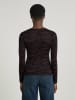 G-Star Longsleeve in Schwarz/ Lila