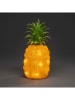 Konstsmide LED-Dekoleuchte "Pineapple" in Gelb - (H)26 x Ø 11 cm